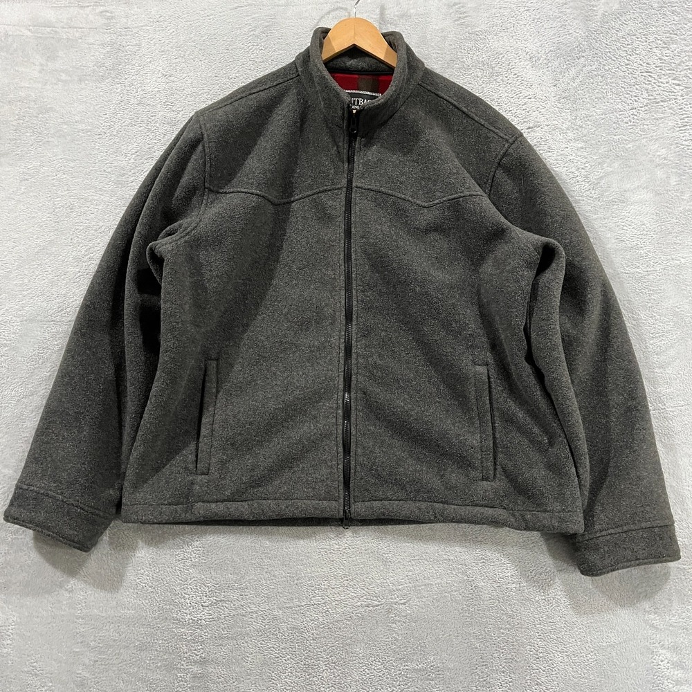 Outback Trading Company Oregon Jacket‎ Mens XL Fleece Heavyweight Outdoors Zip